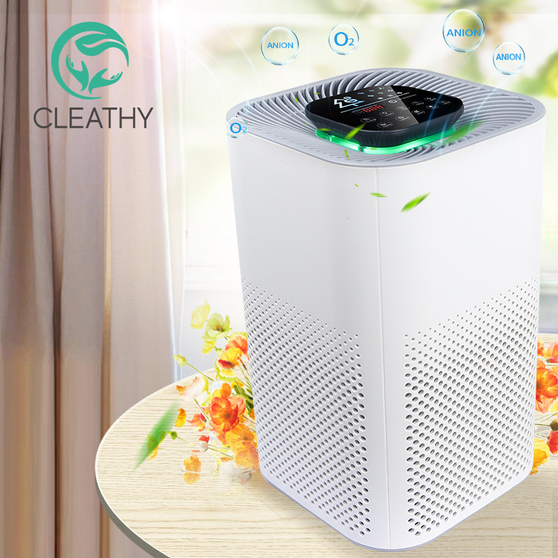 Tabletop Air Purifier for Smoker Dust Mold Pollen (1)